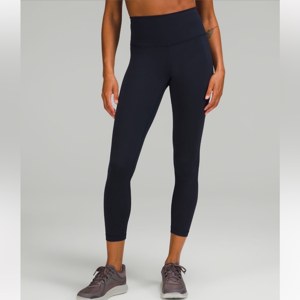 Lululemon Wunder Under HR Tight 25” FLux Size 2 True Navy